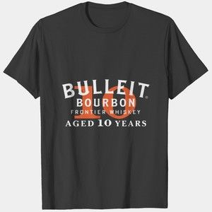 Bulleit Bourbonfrontier Whiskeylogo Tshirt